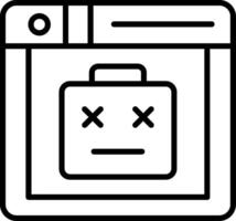 Device Not Found Error vector