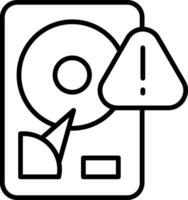 No Space Left on Device vector