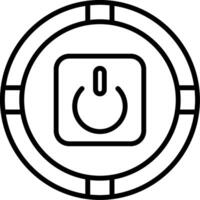 Engine Start Button vector