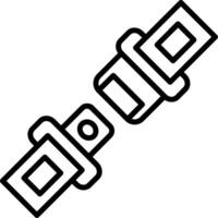 Seatbelt Safety Strap vector