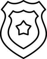 State Highway Patrol Badge vector