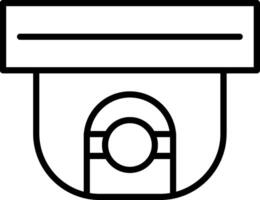 Overhead Surveillance Camera vector