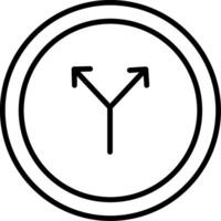 Directional Arrow Wayfinding vector