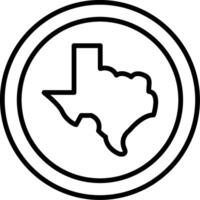 Borderline State Line Marker vector