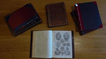 Ancient Books on the Table video