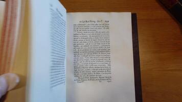 Hands Leafing through old book Pages 03 video