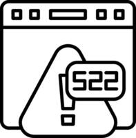 Error 522 Connection Timed Out vector
