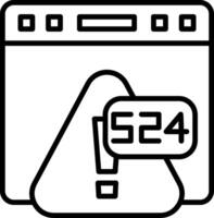 Error 524 Timeout Occurred on Server vector