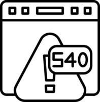Error 540 Unexpected Redirect Loop vector