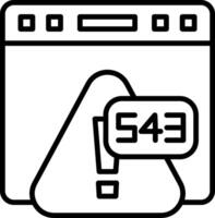Error 543 Storage Write Failure vector
