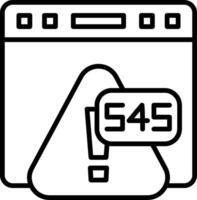 Error 545 Configuration Syntax Error vector