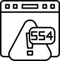 Error 554 Mail Rejected by Server vector