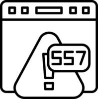 Error 557 Cloudflare Filter Blocked vector