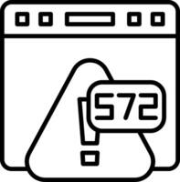 Error 572 Web Socket Disconnected vector