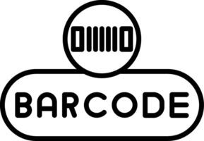 Scan Barcode Button vector