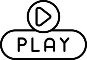 Media Play Button vector