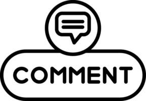 Comment Submit Button vector