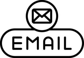 Send Email Button vector