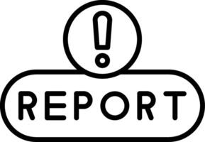 Report Issue Button vector