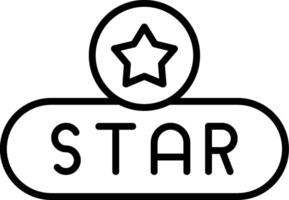 Star Rating Button vector