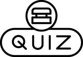 Take Quiz Button vector