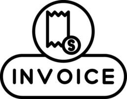 View Invoice Button vector