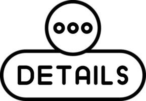View Full Details Button vector