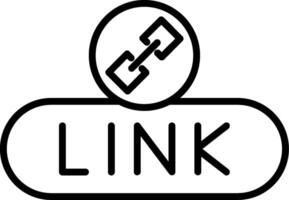Add Link Button vector