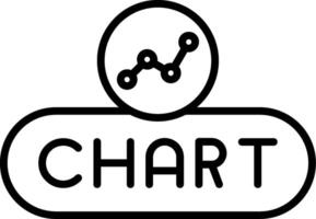 Insert Chart Button vector