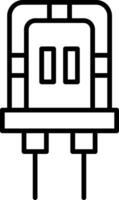 Capacitor Electrical Device vector