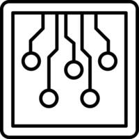 Electric Circuit Board Design vector