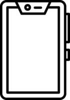 Touchscreen Smartphone Icon vector