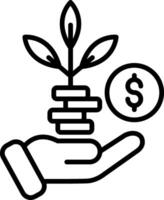 Microfinance Lending Program vector