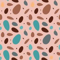 Colorful blob scatter pattern. vector