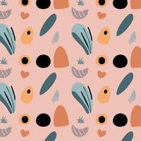 Cute minimal random icons. vector