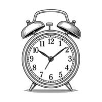 deal for themes about time, routine, nostalgia, sleep, or home decor. vector
