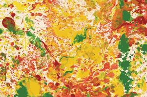 Abstract art background design by hand watercolor painted on paper vector