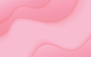Soft Pink Fluid Abstract Background. Pastel Wave Minimal Design for Beauty, Branding, and Presentation. Illustration 10 eps. vector