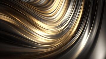 Textured wave pattern with refined abstract depth photo