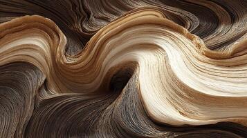 Elegant golden wave textures in abstract background photo