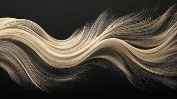 High-resolution modern wave background with soft light photo