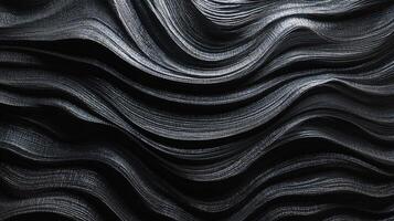 Shimmering abstract wave pattern in crisp detail photo