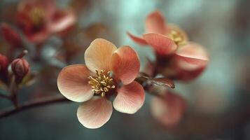 Fresh beautiful flower with detailed petal texture photo
