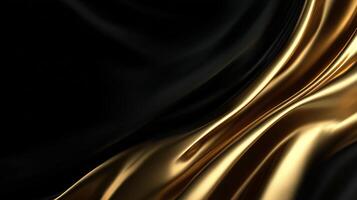 Abstract glossy wave texture in elegant background photo