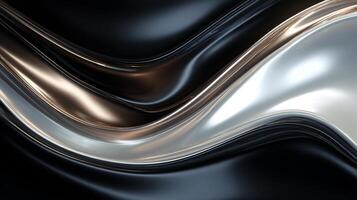 Deep textured luxury abstract with wave pattern photo