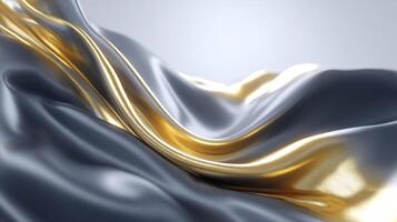 Abstract wave background in elegant soft light photo