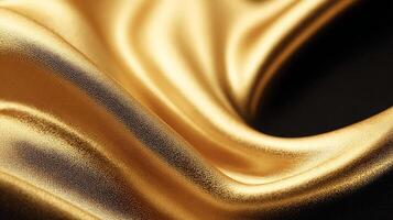 Smooth luxurious wave background with fine detail photo