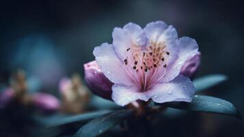 Natural background with crisp beautiful flower bloom photo