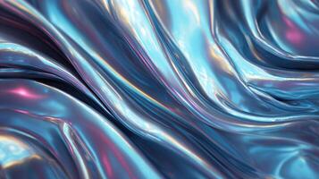 Elegant sweeping wave pattern with clean finish photo