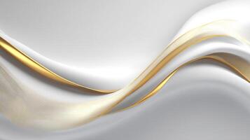 Elegant wave flow design in rich abstract photo